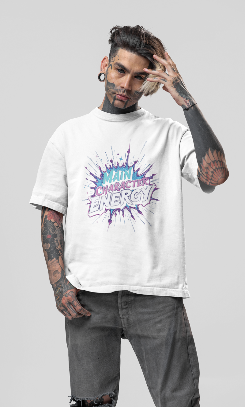 Main Character Oversized Tee