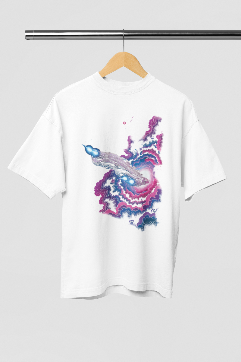 Warp Drive Oversized Tee - Image 2