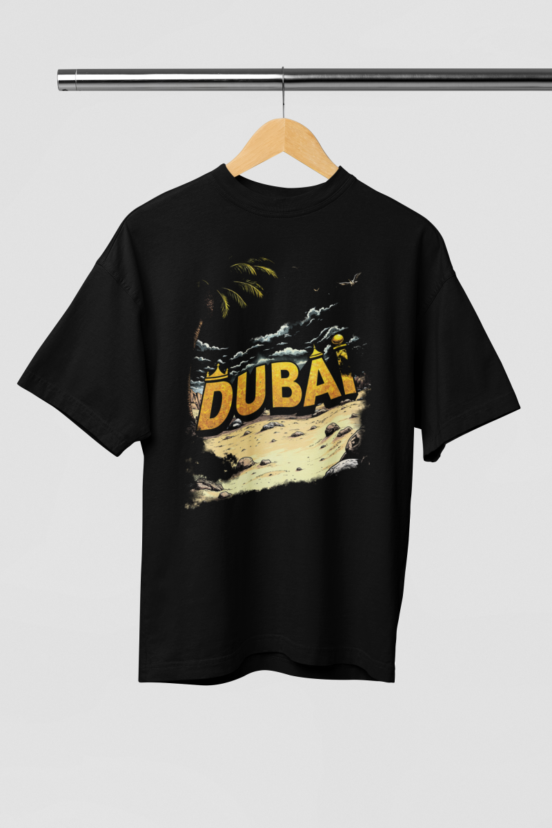 Dubai Vibes Oversized Tee - Image 2