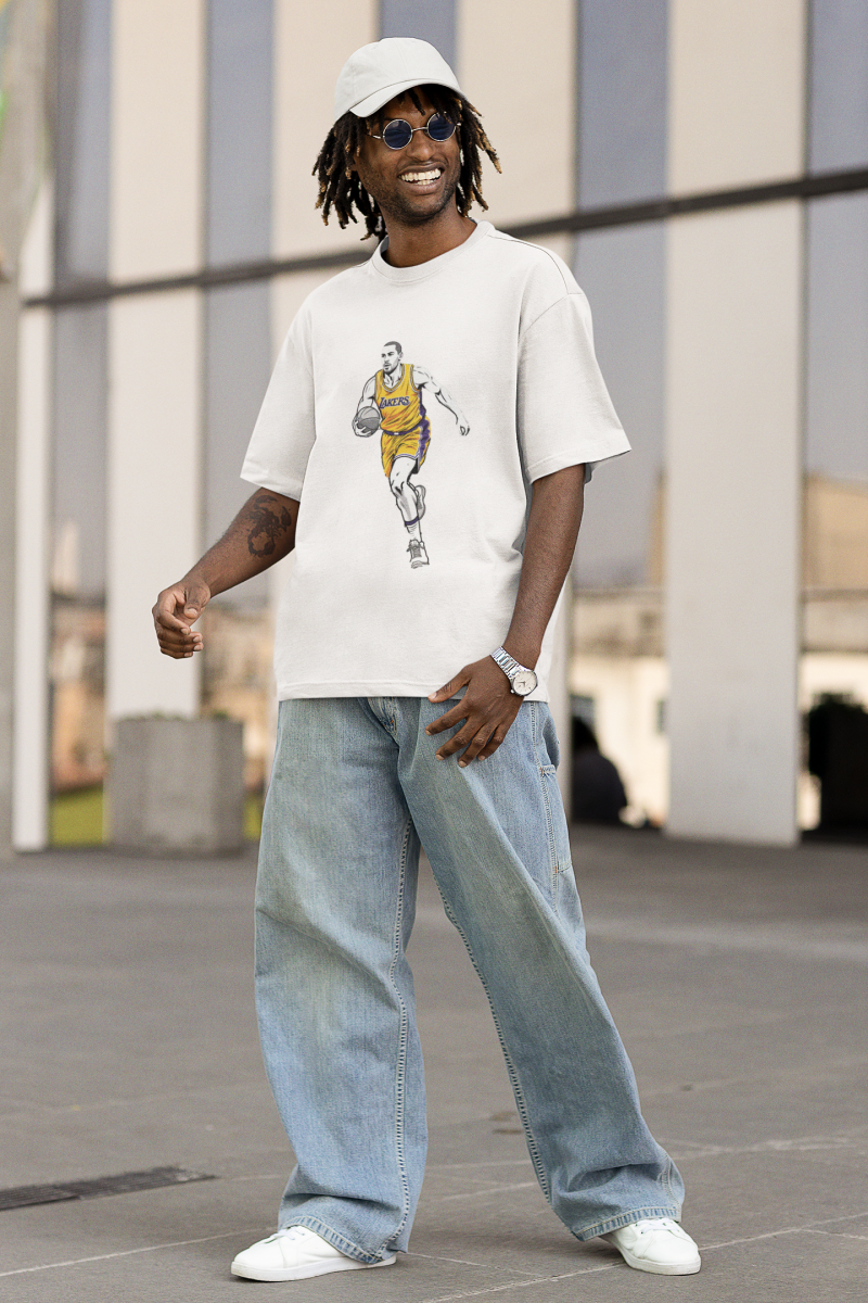 Lakers Legend Oversized Tee - Image 4