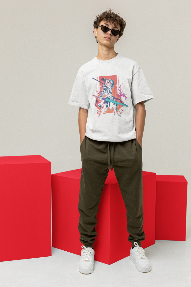 Samurai Fire Oversized Tee