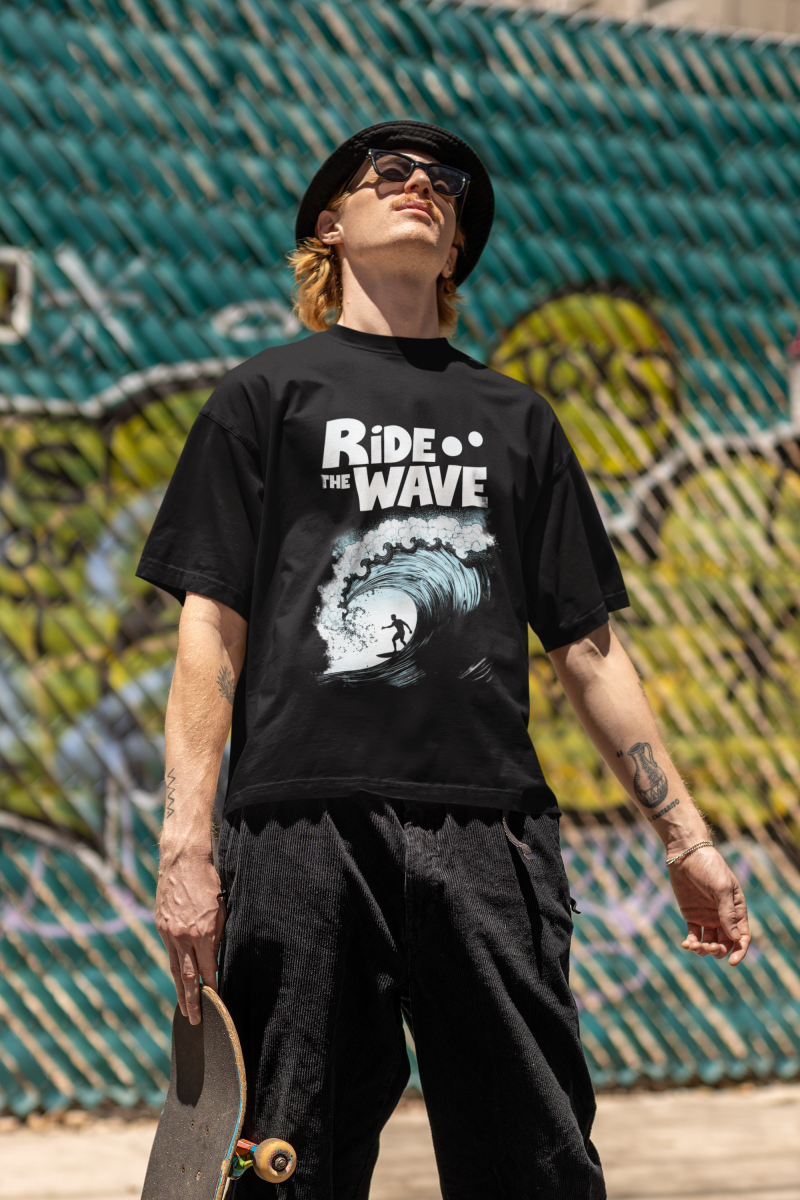 Ride the Wave Oversized Tee