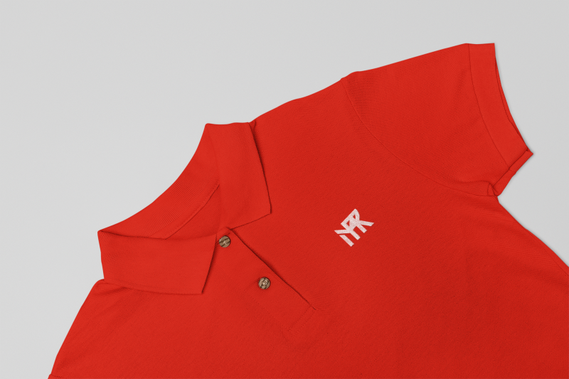 Brick Red Polo T-Shirt - Image 4