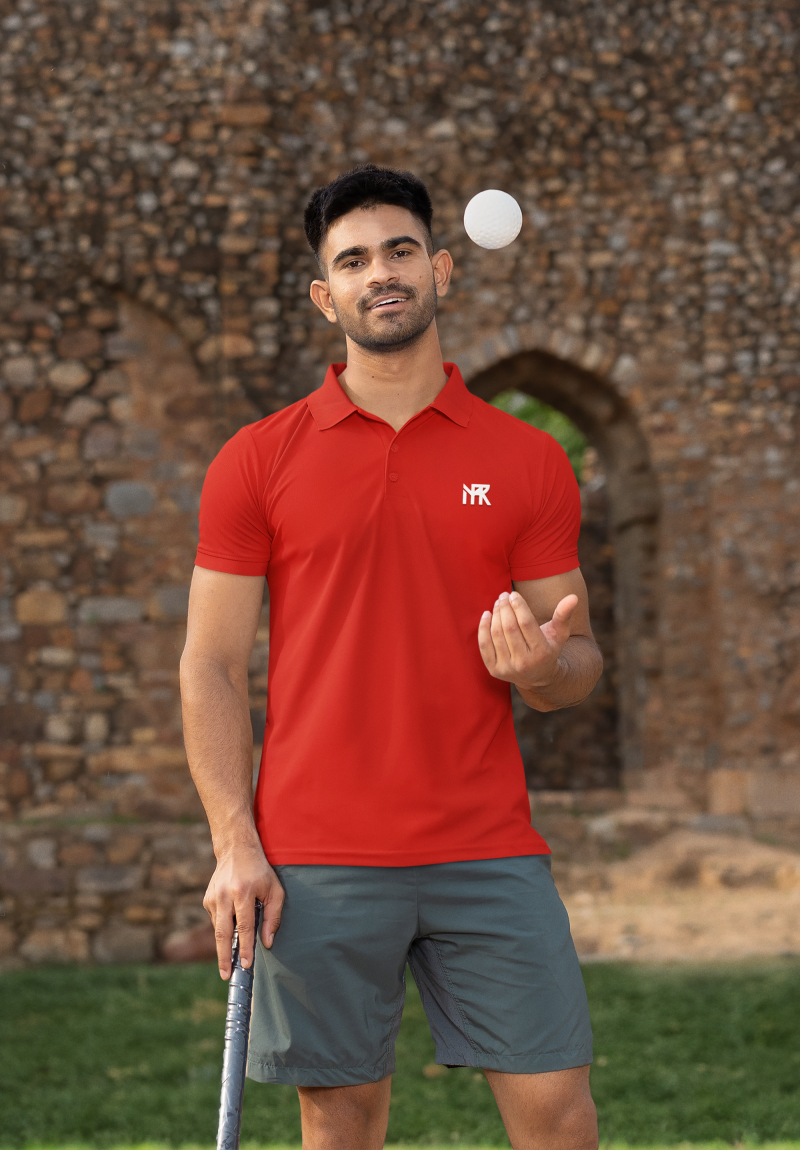 Brick Red Polo T-Shirt