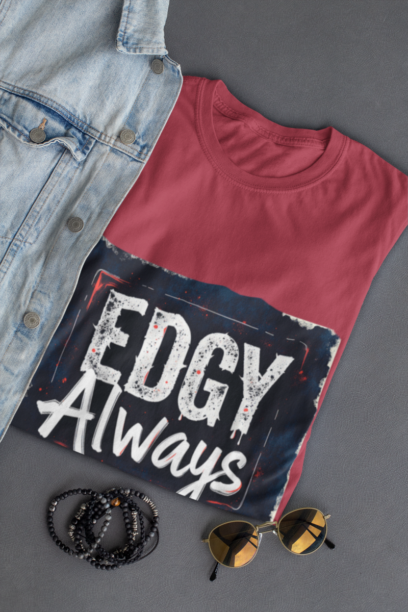 Edgy Always Tee - Image 4