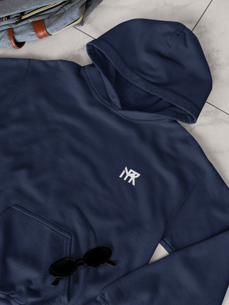 Classic Navy Hoodie - Image 4