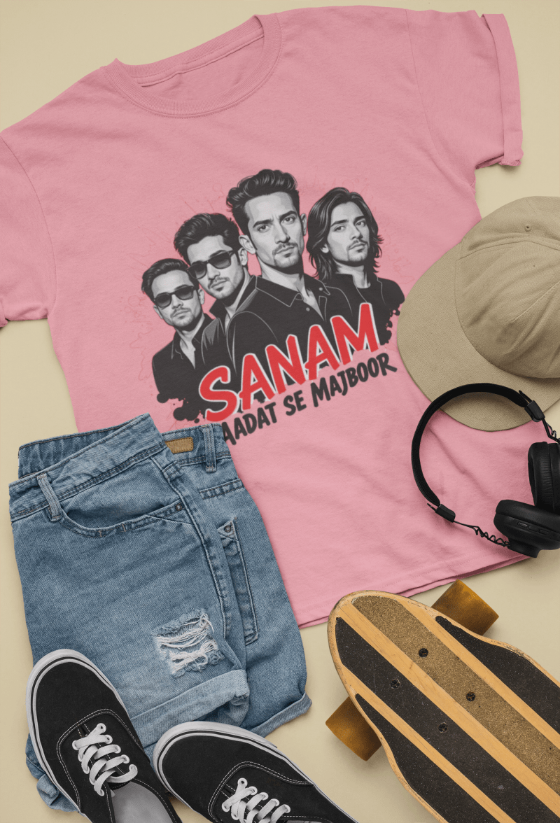 SANAM Aadat Tee - Image 4