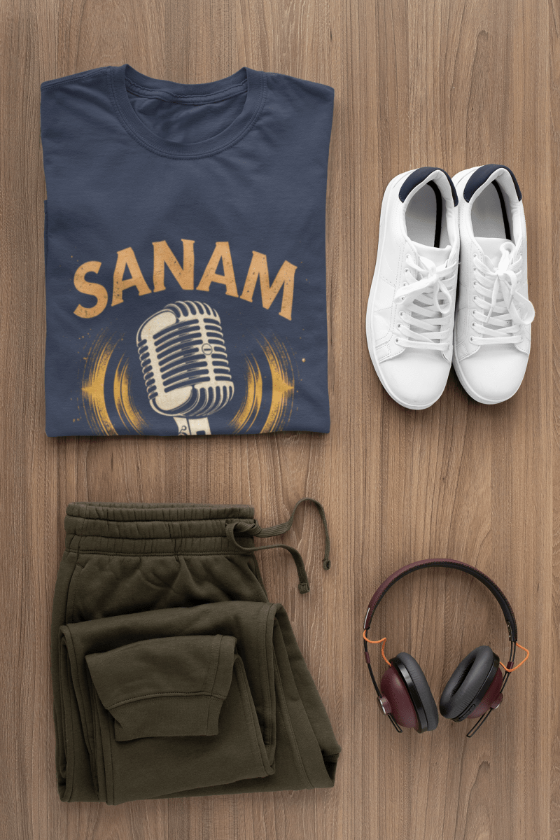 SANAM Vintage Mic Tee - Image 4